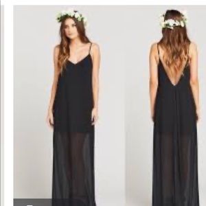 Show me your mumu black maxi dress